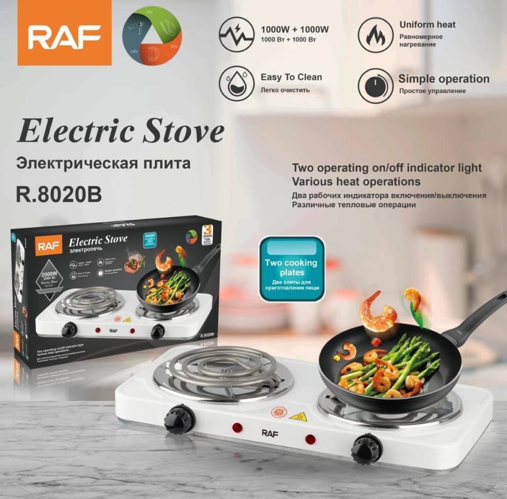 Portable Electric Stove Cooking 2 Hotplates Double Coil