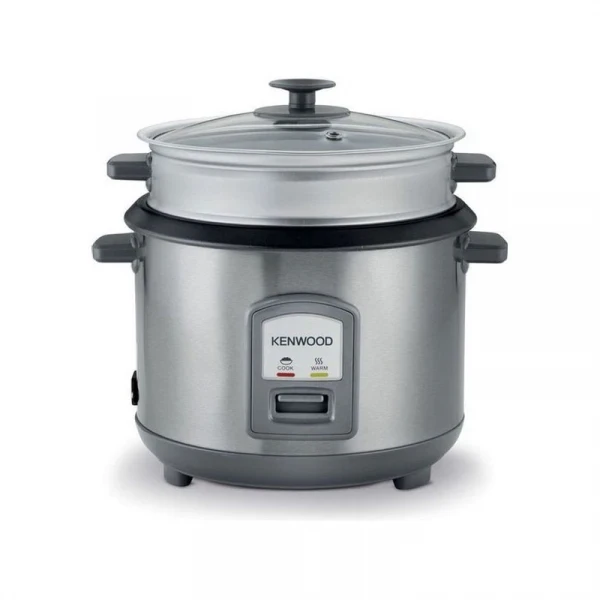 Kenwood 2-in-1 Rice Cooker 1.8L 10-Cups Rice with Food Steamer Basket, Non-Stick