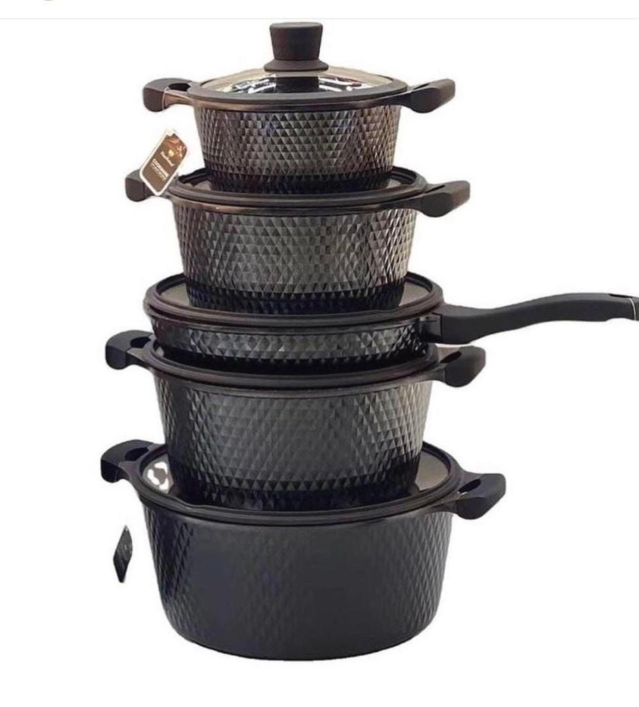 Rolland Cookware Sets Non Stick 10pcs