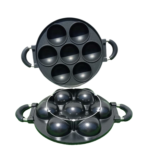 Non-Stick Vitumbua Maker 7 pitholes,