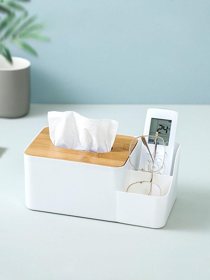 Wooden Tissue Box