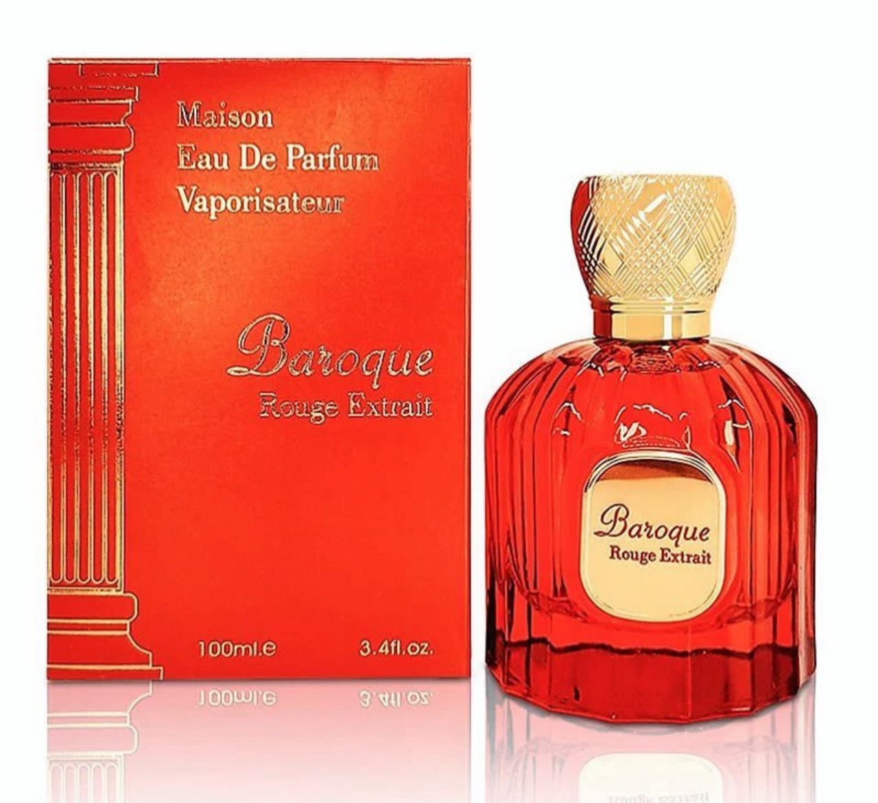 Baroque Rouge Extrait 100ML Perfume by Maison Alhambra 3.4FL.OZ