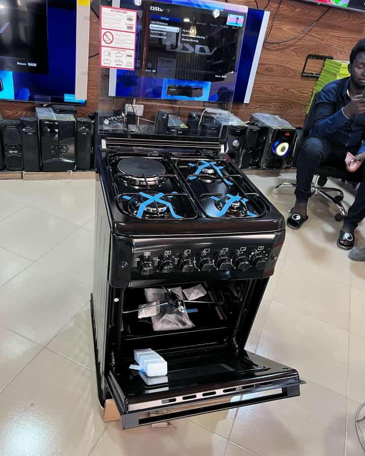 Westpoint Standing Cooker 3 Gas+1 Electric