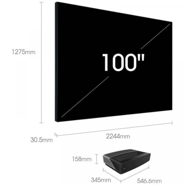 Hisense 100 Premium Laser 4k Uhd Smart Tv He100l5