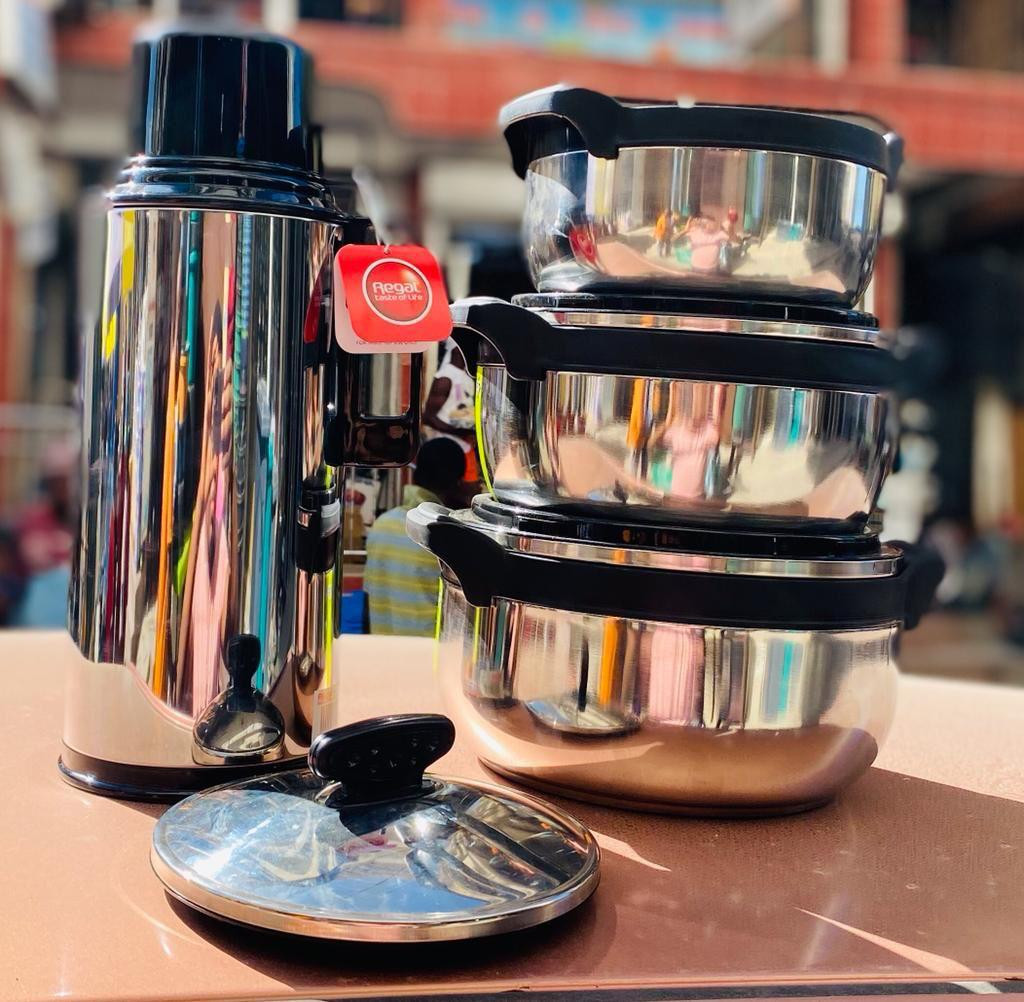 Hot set 3pcs + 1 Thermos 1.8L