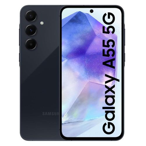 Samsung Galaxy A55 5G Smartphone, 6.6", 128GB + 8GB RAM (Dual SIM), 5000mAh, Black