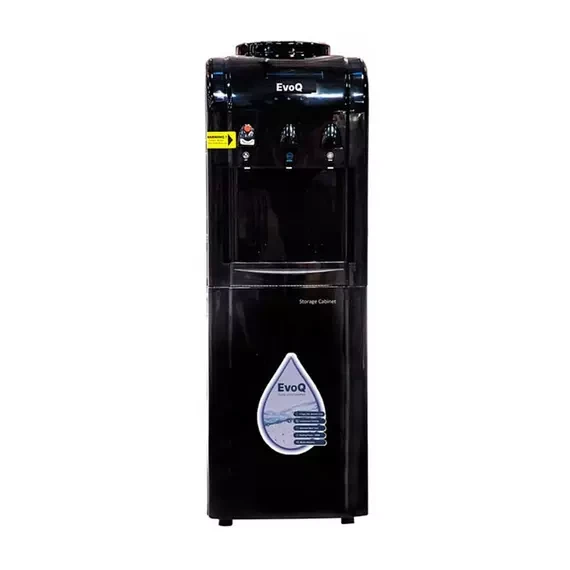 EvoQ Water Dispenser 3 Taps with Storage Cabinet, Compressor Cooling EWD-2210