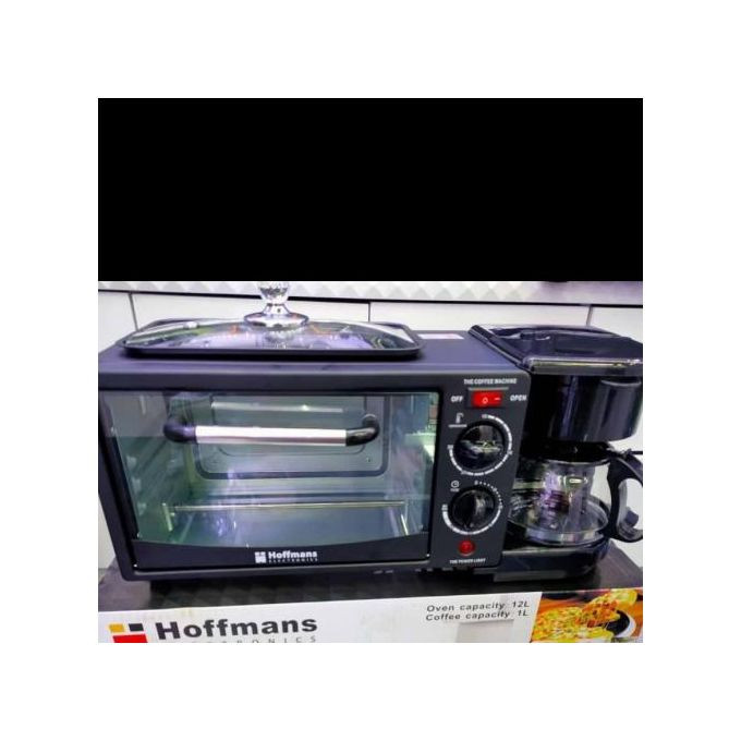 Hoffmans Multifunction 3 In 1 Breakfast Maker