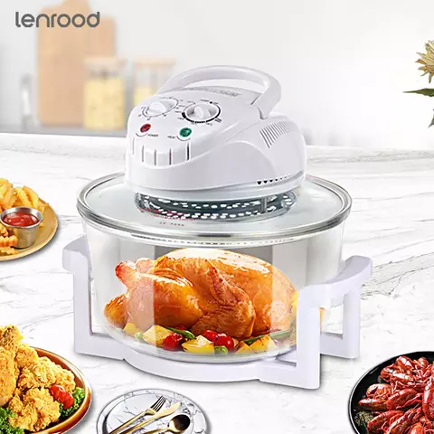 Electric Halogen Oven 8 in 1 with Racks & Tongs, 20L