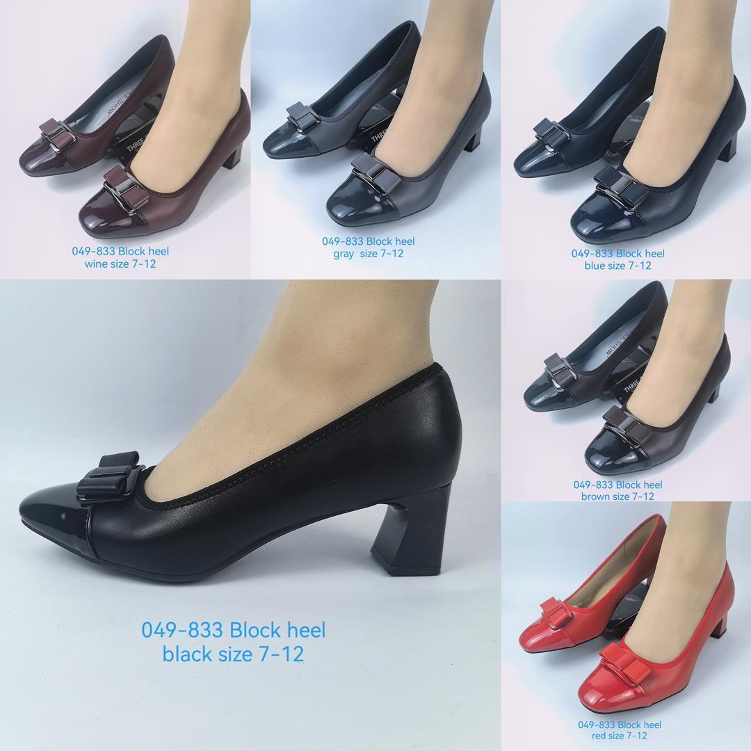 Block Heels Three show size 37-42