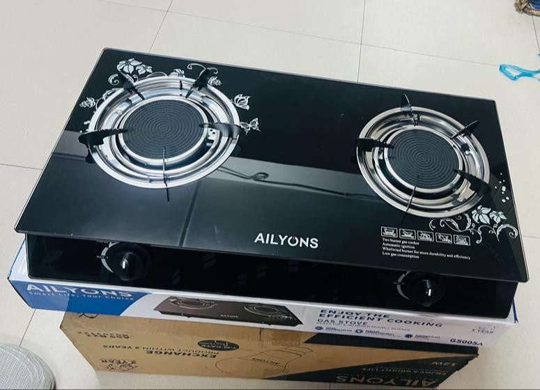 Table Top Gas Cooker Ailyons Glass
