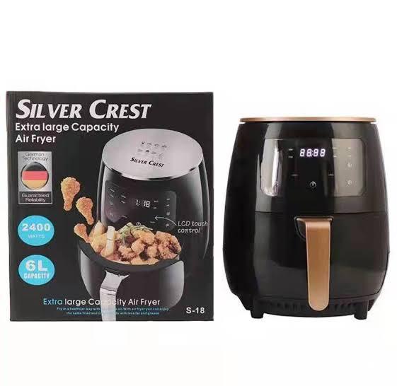 Air Fryer Silver Crest 6L Non Stick
