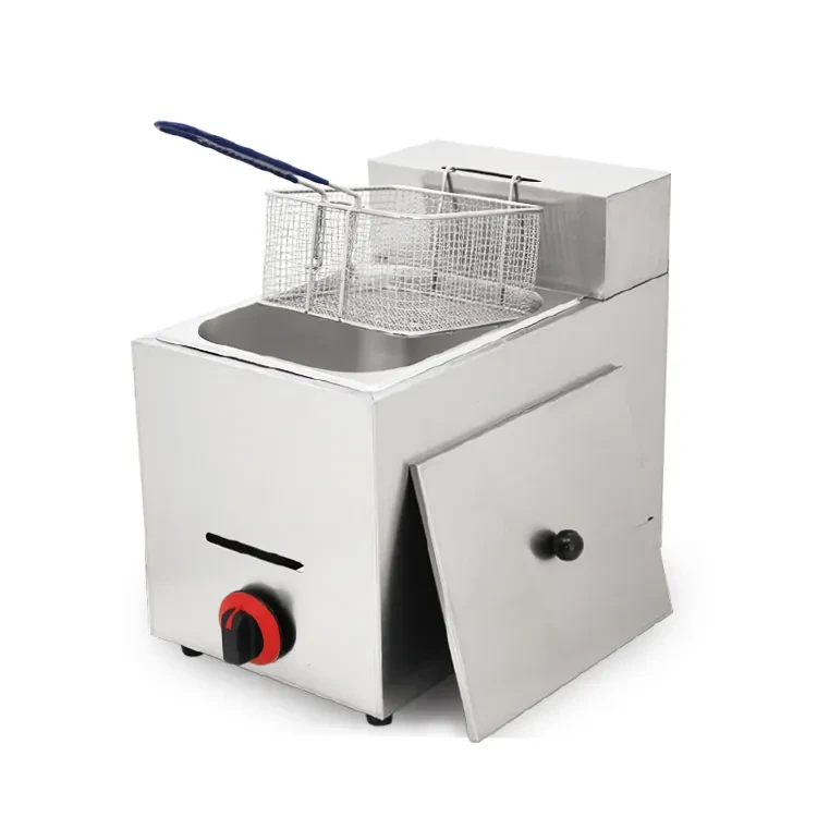 Commercial Gas 6L Deep Fryer Potato Deep Fryer