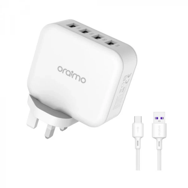 Oraimo Compact A Fast Charger Powercube Ports Output