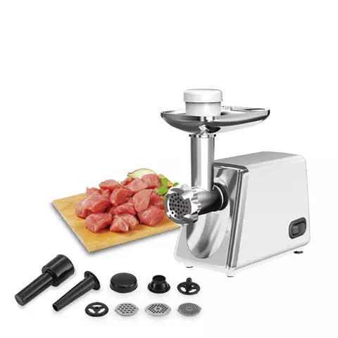 Electric Meat Grinders Powerful Stainless Steel Home Sausage Stuffer Meat Mincer Slicer Food Processor Kitchen Appliance