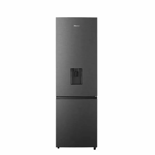 Hisense Refrigerator 269L with Water Dispenser Double Doors Bottom Freezer Inox H370BIT-WD