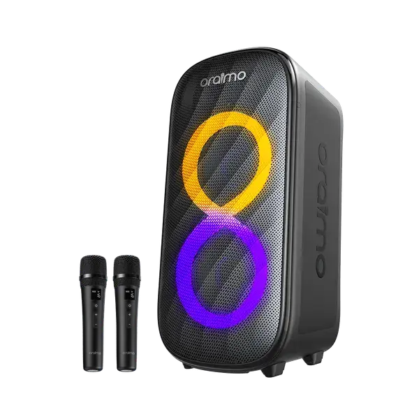 Oraimo SpaceBox Max 200W Auracast Wireless Speaker – Powerful Bass Bluetooth Speaker