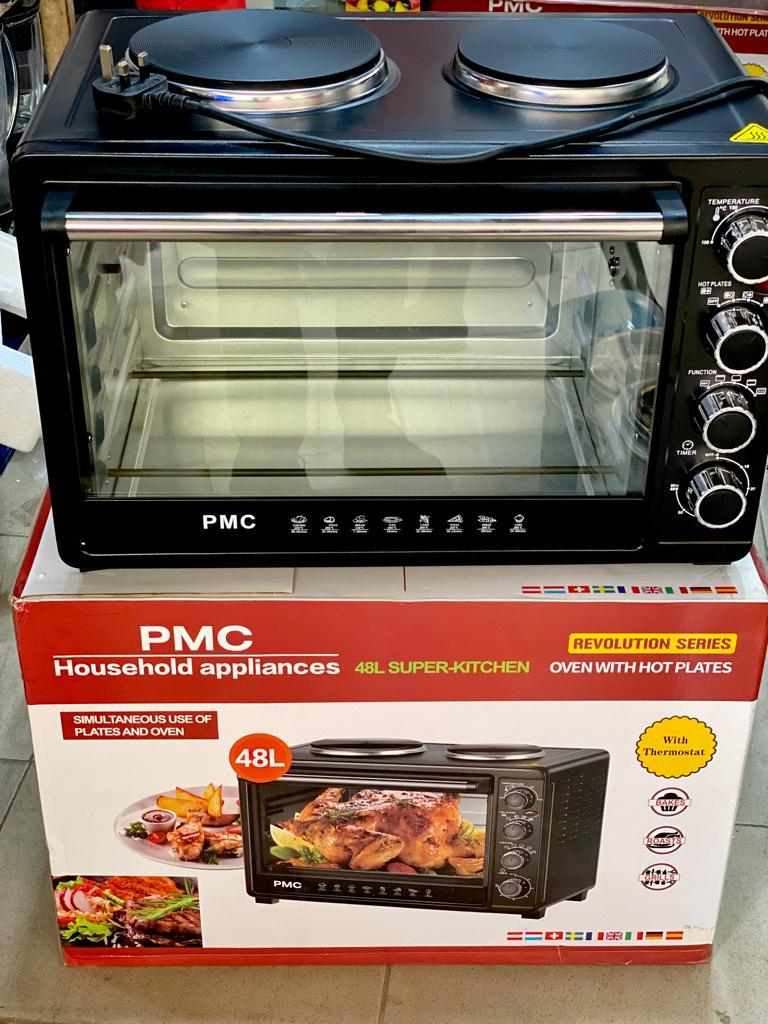 PMC Oven With 2 Hot Plates 48L