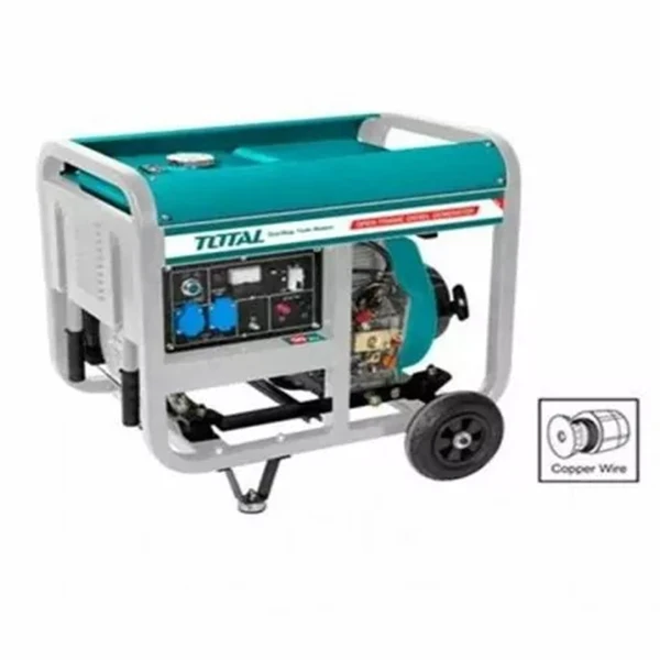 Total Diesel Generator 5kW Three Phase Pull & Electric Start TP450003